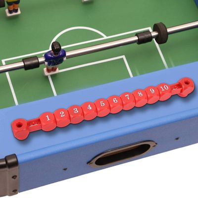 Akozon 2 Pcs Blue Red Mini Multi Function Table Soccer Foosball Game Billiard Scoring Unit Scoreboard Outdoor Product