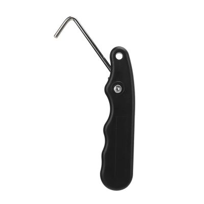 Akozon Skate Lace Tightener Handle Hold Stainless Steel Plastic Ice Skate Lace Tightener Tool Skating Tool Parts Outdoor Product