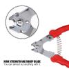 POENVFPO Cable Cutter Multi Function Cable Cutter Repair Tool, Silver & Red Spoke Wire Cutter, 0.6 X 0.2 X 0.07inch Cable Cutter, Brake Wire CutterBike Brake view 2