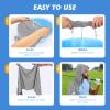 CSITE Cooling Hoodie Towels, Instant Cooling Towels for Neck and Face, UPF 50 Sun Protection, Ice Towel for Hot Weather, Head Towel for Sports, Camping, Cycling & More Activities view 3