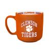 Logo Brands NCAA Clemson Tigers 15oz Stripe Mug - Team Logo, Inside Print, Standard Handle, Microwave & Dishwasher Safe view 1