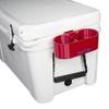 Tideline3D Cup Holder Compatible with YETI Coolers (Candy Red, Fits YETI Tundra) view 1