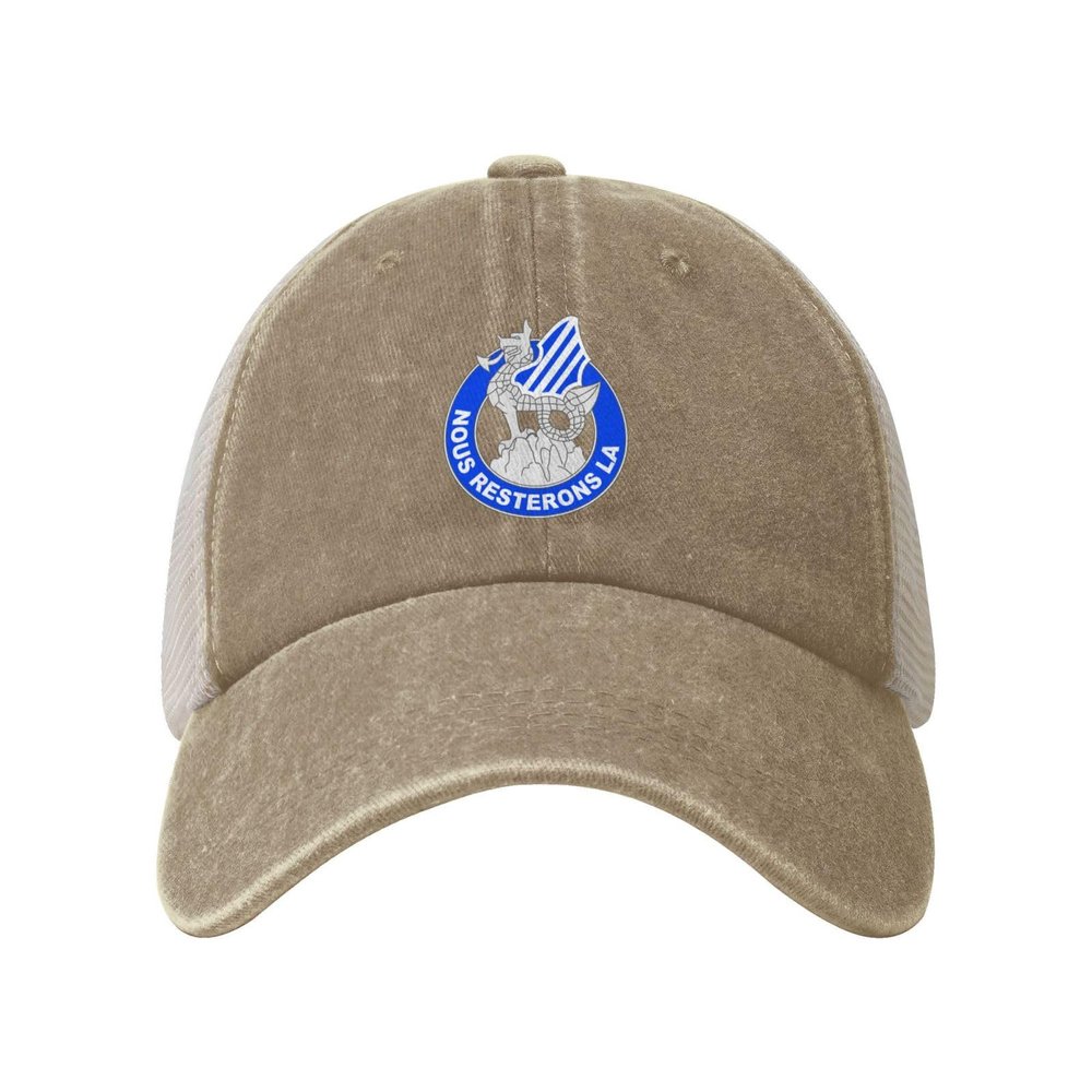 3Rd Infantry Division DUI Baseball Cap for Women Mens Hats Retro Mesh Caps Dad Hat Natural
