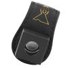 POENVFPO Billiard Chalk HolderChalk Holder with Belt ClipMagnetic Billiard Chalk Holder, 7 X 5 X 4.5cm Leather Wearable and Billiard Chalk Holder Sealed Bag Magnetic Magnetic view 1
