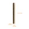Duck Call Rubberized Cork Strip Sets 4 inch Rubberized Cork Strips for cutdown Style Duck Calls (18, 3/8 x 1/8 x 4 inch) view 2
