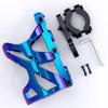 Water Cup Holder Lightweight Aluminum Alloy Cup Cage 0for Screws and Tool Drink Cages for Outdoor Activities Motorcycle CyclinWater Bottle Cages (Blue) view 2