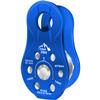 AINIKEY Fixed Plate Micro Pulley, 28KN CE Certified General Purpose Small Aluminum Rope Pulleys Slack Tender for Hauling/Rigging/Climbing/Aloft Work/Rappelling etc (One Unit (28KN Pulley Blue)) view 1
