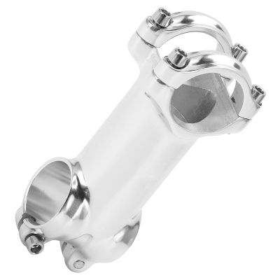 SPYMINNPOO Stem,Meijun Silver Handlebar Stem Suitable 28.6mm Front Fork Clamp for Mountain Road BMX #311, SPYMINNPOOgpysqgw3n0