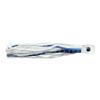 C&H Lures Alien Lure, Blue/White Belly Vinyl Skirt, Concave Head, Hologram Eye, 7.5 inches view 1