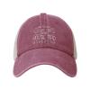 are You Mad at What I Said Or You're Mad Because It's True Baseball Cap for Women Mens Hats Retro Mesh Caps Dad Hat Red view 1