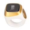 18mm Electronic Counter, Rechargeable Intelligent Finger, 0.49in Digital Display Step Counting with Vibration Reminder, Fit for Android & iOS (White) view 3