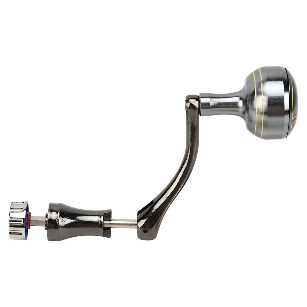 NineFit Basics Fishing Reel Rocker Arm Aluminum Alloy Smooth Fishing Reel Handle Ball Grip for Fishing Gear (Hex Shaft Rod M), Generic8z012bngv7-12