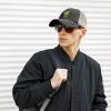 Bigfoot is Often Confused with Sasquatch Yeti Never Complains Baseball Cap for Women Mens Hats Retro Mesh Caps Dad Hat Black view 2