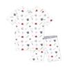 Bellabu Bear Kids Shorts Set for Boys & Girls, Matching Family Pajamas, Rayon from Bamboo (as1, age, 2_years, Baseball) view 1