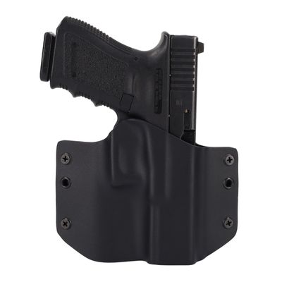 Outlaw Holsters Matte Black OWB Holster (Left-Hand, Springfield XDS 4"")