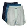 Columbia Men's PFG Woven Boxer Short 3 Pack, Blue/Navy/Green, Small view 1