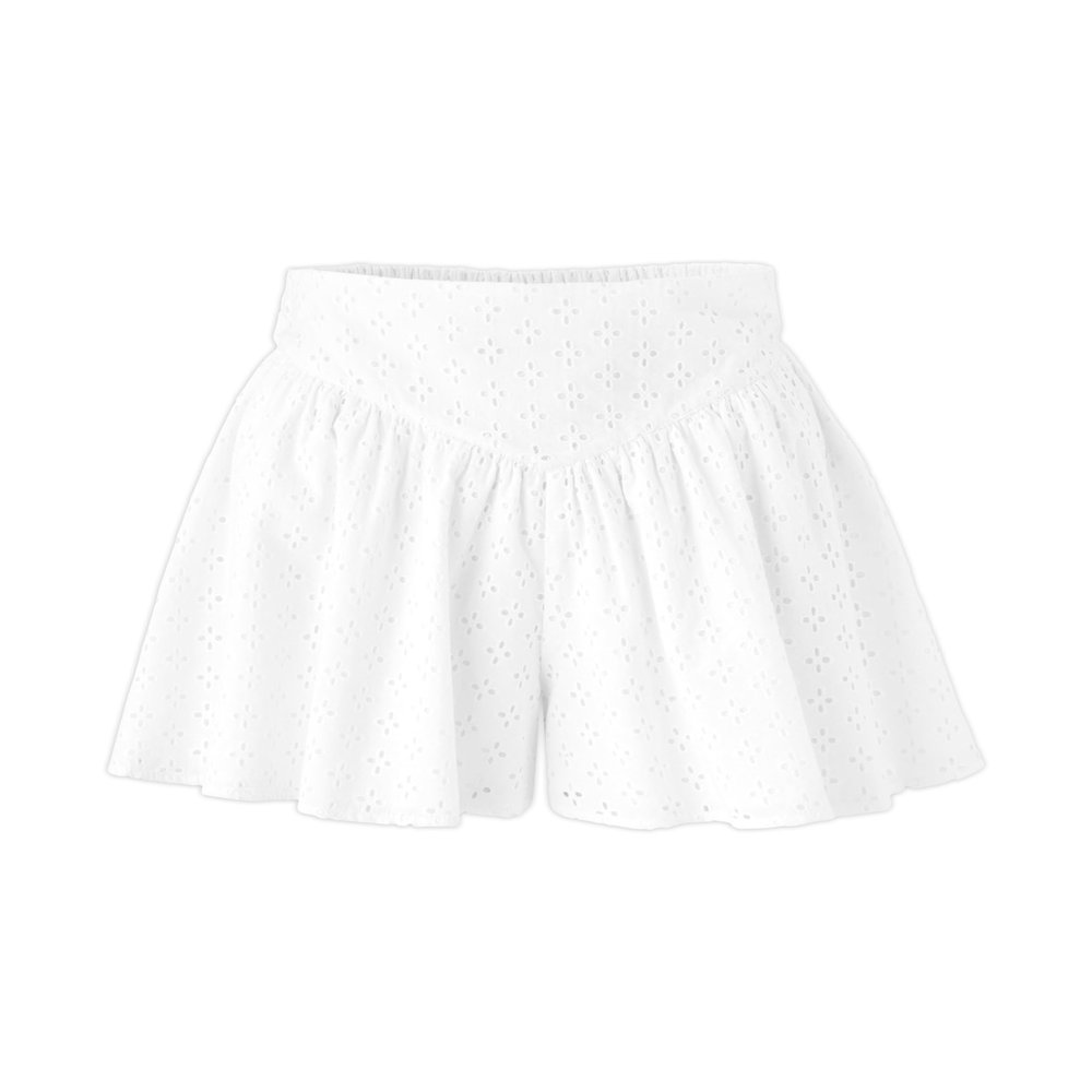 florence by mills Womens Over The Moon Eyelet Swing Skort White X-Large