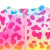 Toddler Mermaid Bathing Suit Girl Zipper Rash Guard Swimwear Long Sleeve Ruffle Swimsuits with UPF 50+ Sun Protection 4t 5t Swimsuit Girl view 4