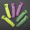 UPFIST 1Pair Custom Acrylic Scales Fits for Bugout 535, Clear Handle Patch DIY Replacement (Size : Green) view 3