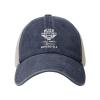 Never Underestimate an Old Man with A Motorcycle Baseball Cap for Women Mens Hats Retro Mesh Caps Dad Hat Navy Blue view 1