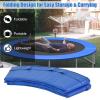 BIWKONI Round Trampoline Spring Pad Anti-Collision Surround Cover Trampoline Safety Replacement Pad Effectively Prevent Injured,8FT view 4