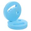 POPETPOP Water Exercise Discs: EVA Foam Swim Weights - Hand Held Swim Disc for Pool, 1 Pair, 18.00X18.00X2.80CM, Sky-blue view 1