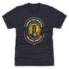 500 LEVEL Tyrese Haliburton Indiana Pacers Men's Premium T-Shirt - Tyrese Haliburton Indiana Pacers Imprint WHT (Tri Navy, XXX-Large) view 1