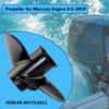 AQUAMAN 9.25x8 Outboard Propeller fit Mercury Engine 9.9/15/20HP Tohatsu Engine 9.9/15/18HP 14 Spline(Include Hardware Kits) view 3