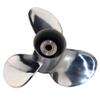 AQUAMAN 9.25x11 Outboard Propeller fit Mercury Engine 9.9/15/20HP Tohatsu Engine 9.9/15/18HP 14 Spline view 1