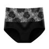 HEJIGOOD Plus Size Womens High Waist Underwear,Full Coverage Tummy Control briefs,Postpartum Panties,5-Pack,L-5XL (Beige/Gray/Black,4X-Large) view 4