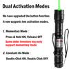 [2 Packs] Rechargeable Professional Green Laser Pointer High Power Green Beam Laser Light Long Distance Range For TV/LED/LCD Screens Tactical Flashlights Presentation Office/Outdoors/Astronomic [002] view 4