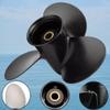 AQUAMAN 9.25x10 Outboard Propeller fit Mercury Engine 9.9/15/20HP Tohatsu Engine 9.9/15/18HP 14 Spline(Include Hardware Kits) view 3