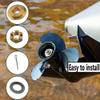 AQUAMAN 9.25x10 Outboard Propeller fit Mercury Engine 9.9/15/20HP Tohatsu Engine 9.9/15/18HP 14 Spline(Include Hardware Kits) view 4