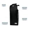 Augusta Sportswear Youth Swish Reversible Basketball Jersey, Black/White, M view 4