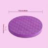 MBKHFLL Yoga Knee Guard 2 pieces, foam Pilates Knee Guard Yoga Knee Guard Support Round Pads Anti slip Fitness Anti slip Pads. Suitable for offices, homes, knees, elbows, wrists, and hands(Purple) view 2