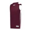 Augusta Sportswear Youth Swish Reversible Basketball Jersey, Maroon/White, S view 1