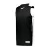 Augusta Sportswear Youth Swish Reversible Basketball Jersey, Black/White, S view 1