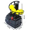HUTOOLEE Tennis Machine, Portable Tennis Serving Machine, Adjustable Serving Speed and Angle, for Beginner Tennis Training view 2