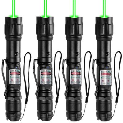 [4 Packs] Rechargeable Green Laser Pointer High Power Green Beam Light Long Distance Range for TV/LED/LCD Screens Tactical Flashlights Presentation Office/Outdoors [003]