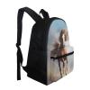 Pointodoor Kids Backpack Set Horse Bookbag and Lunch Box Set for Kindergarten Girls 17 Inch Schoolbags Small Pencil Case 3Pcs Travel Bagpack Rucksack for Teen Boys view 2