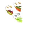 Cuoyuqie 50pcs Plated Steel Plain Indiana Spinner Blades, Smooth Finish Size 21 * 13mm (Colorful 50pcs) view 4