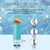 BKBY Protective Glitter Silicone Boot Compatible with Owala 24oz 32oz 40oz, Bling Cup Sleeve Bottom Bumper Cover Compatible with Owala FreeSip, Twist, or Flip Stainless Steel Water Bottles view 2