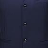 Maiyifu-GJ Men's Slim Fit Suit Vest Business Formal Dress Waistcoat Vests Sleeveless Jacket for Wedding Party Dinner (Dark Blue,XX-Large) view 4