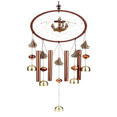 ZMQJEQANBG Wind Chimes Outdoor Windchimes Dream Catcher Hanging Indoor Creative Wind Chimes Decor Gift Decoration Gifts for Garden Decor (Color : Sailing Boat)