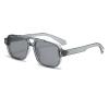 YAMEIZE Pilot Double Bridge Rectangle Sunglasses - 70s Retro Classic Square Eyewear UV400 Protection Driving for Women Men view 1