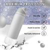BKBY Protective Glitter Silicone Boot Compatible with Owala 24oz 32oz 40oz, Bling Cup Sleeve Bottom Bumper Cover Compatible with Owala FreeSip, Twist, or Flip Stainless Steel Water Bottles view 3