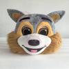 Eamior Little Grey Squirrel Mascot Costume Adult Size for Men & Women with Built-in Fan Inside the Head view 2