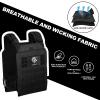 Adjustable Weighted Vest (Weights Not Included), Heavy-Duty Weight Vest for Rucking & Strength Training, Tactical Vest Fits 10x12 Plates, Breathable Fitness Gear for Men & Women view 3
