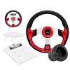 Roykaw Golf Cart Steering Wheel with Hub Adapter and Scorecard Holder-Compatible with Yamaha G1-G29 view 1