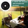Roykaw Golf Cart Steering Wheel with Hub Adapter and Scorecard Holder-Compatible with Yamaha G1-G29 view 4